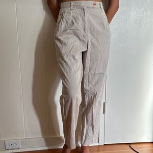 Ann Taylor Cream Chinos